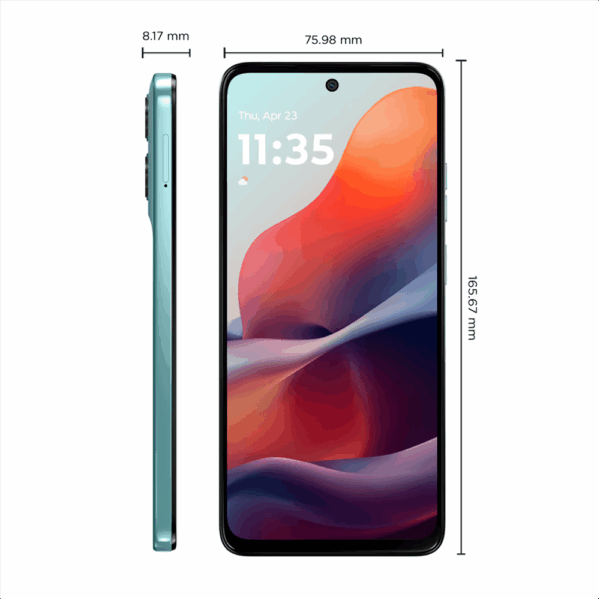 Celular Motorola G15 | 512 GB, 4 GB RAM, color celeste, Dual SIM CELESTE