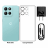 Celular Motorola G15 | 512 GB, 4 GB RAM, color celeste, Dual SIM CELESTE