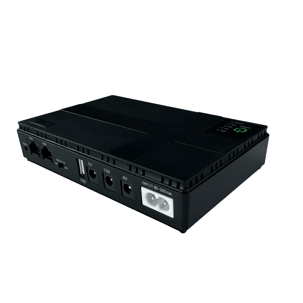 Estabilizador Generico Mini UPS 18w | 18W PEAK POWER 10400 mAh Mini UPS 18w 10400mAh