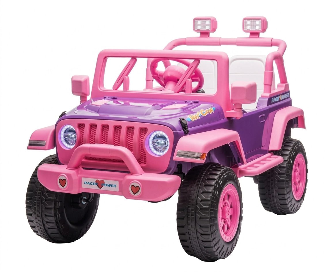 Carrito a Control Remoto ENV Recargable ROSADO