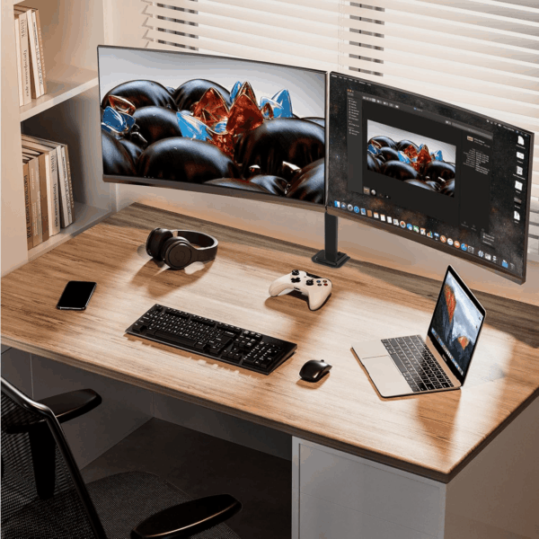 SOPORTE ENV MONITOR ARM TWIN