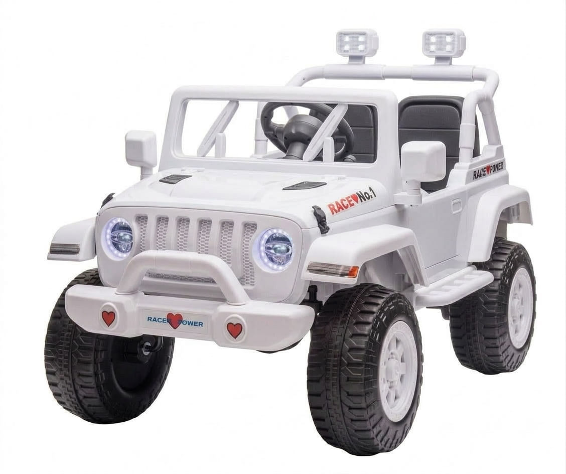 Carrito a Control Remoto ENV Recargable BLANCO