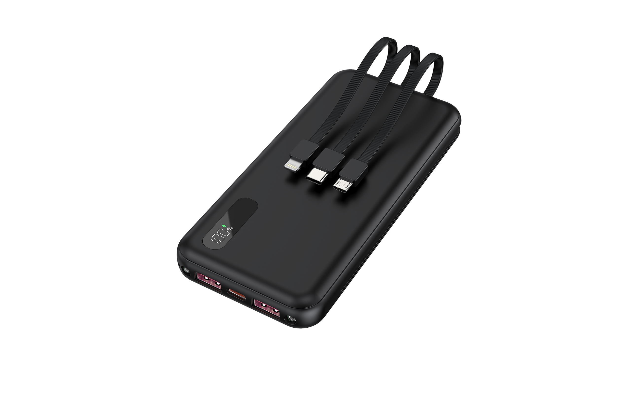 176-177.6288.png Power Bank ENV PW LINK 8 de 10.000 mAh con 3 Cables Integrados y Carga Rápida 20W