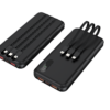 Power Bank ENV PW LINK 8 de 10.000 mAh con 3 Cables Integrados y Carga Rápida 20W