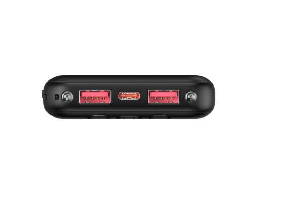 Power Bank ENV PW LINK 8 de 10.000 mAh con 3 Cables Integrados y Carga Rápida 20W