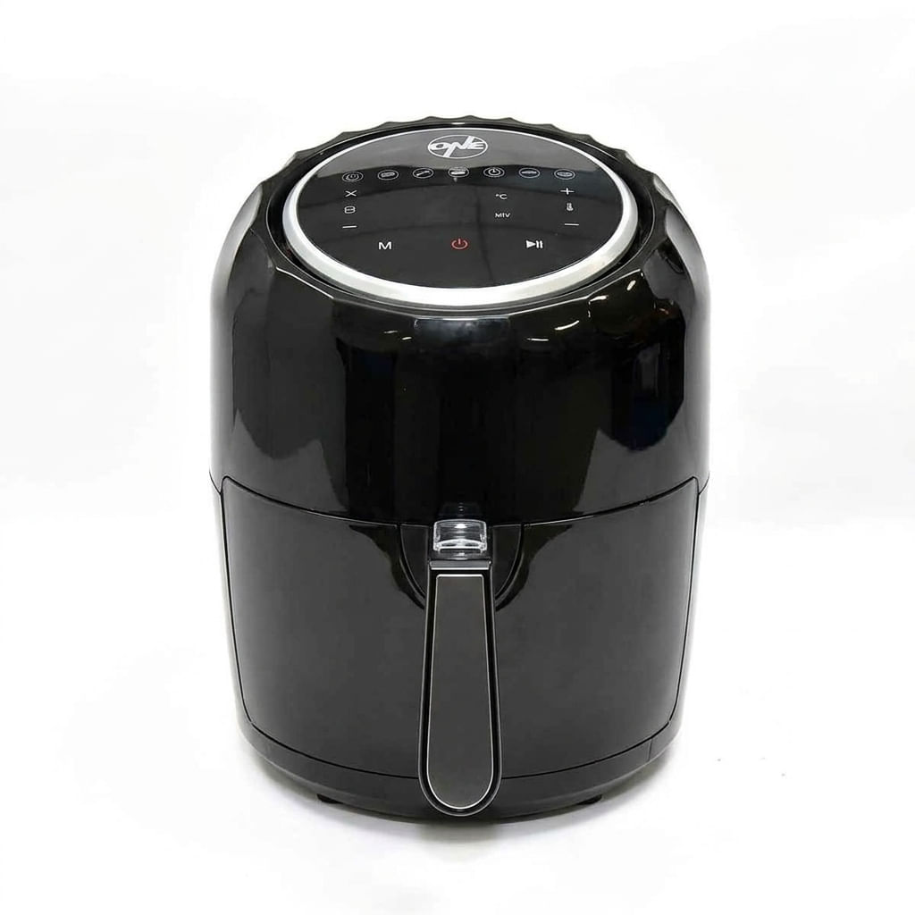 Freidora de aire 1600 W 5.5 litros | Con pantalla táctil y control de temperatura 100-200 grados C Freidora de aire 5.5L con control automático