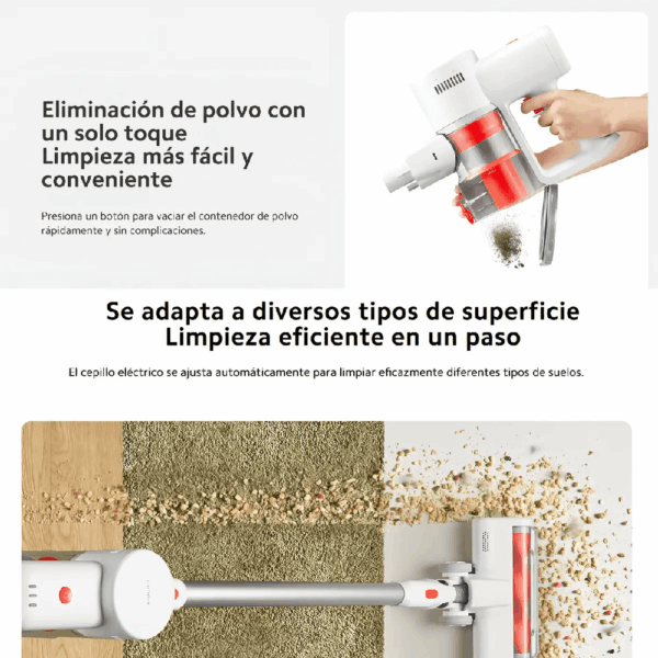 1HXIA987-6.png Aspiradora Xiaomi C203 2,4 kg 22,2 V 0,55 l inalámbrica Aspiradora Xiaomi G20 Lite 2 en 1