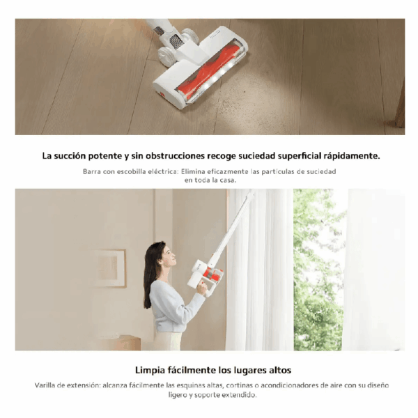 1HXIA987-8.png Aspiradora Xiaomi C203 2,4 kg 22,2 V 0,55 l inalámbrica Aspiradora Xiaomi G20 Lite 2 en 1