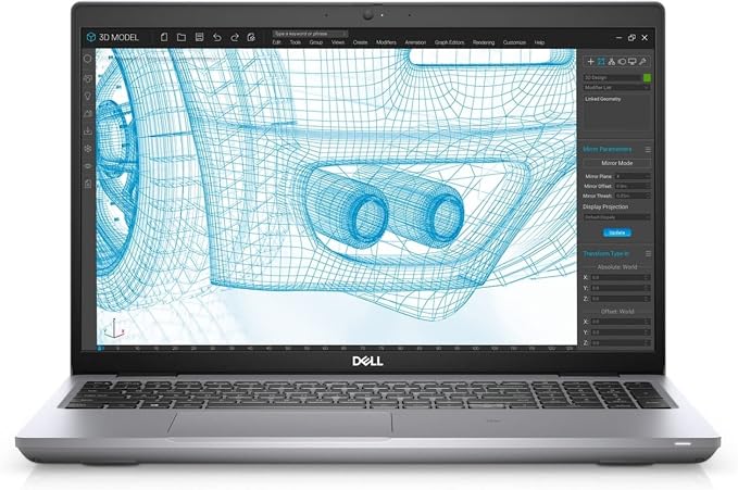 Laptop Dell Precision 3561 15.6" Intel Core i5 16GB RAM 512GB SSD NVIDIA T600