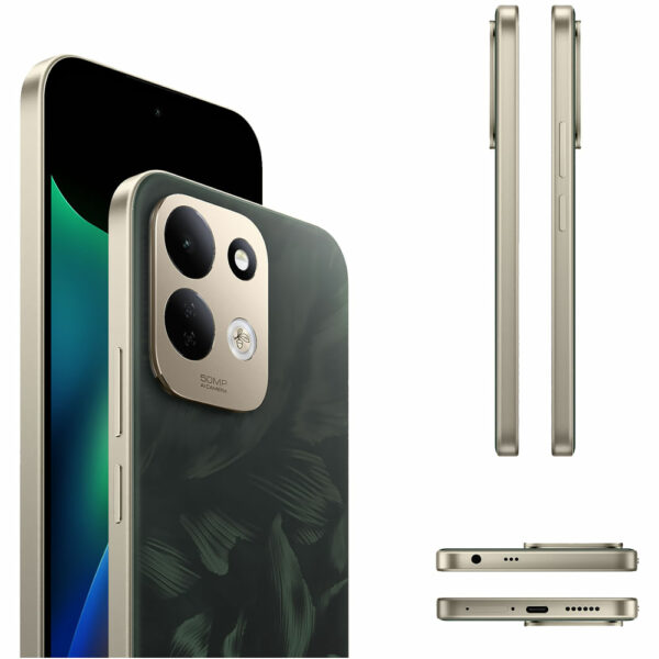 Celular Xiaomi Redmi 17 4GB RAM 256GB Batería 7500 mAh Pantalla 6.9" 120 Hz Verde roble