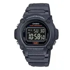 Reloj Casio W-219H-8BV Digital Gris Resistente al Agua 50 m con Luz LED
