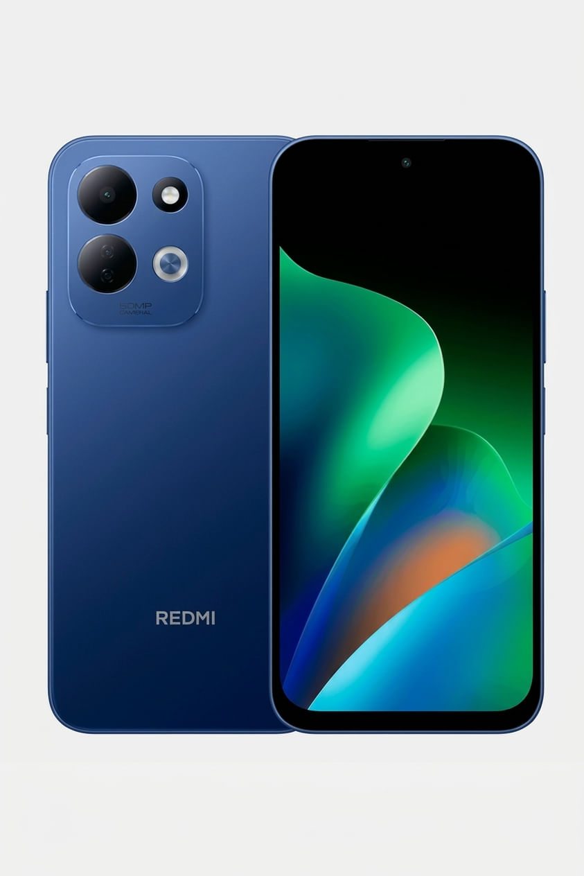 Celular Xiaomi Redmi 17 4GB RAM 256GB Batería 7500 mAh Pantalla 6.9" 120 Hz Azul intenso