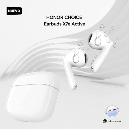 HONOR CHOICE Earbuds X7e Active – Audífonos Inalámbricos Bluetooth 5.4
